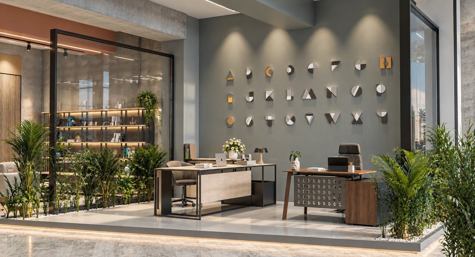 Showroom and Office — 1