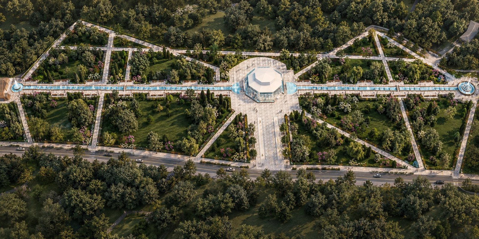 Chechnya Waterfall Park — 2