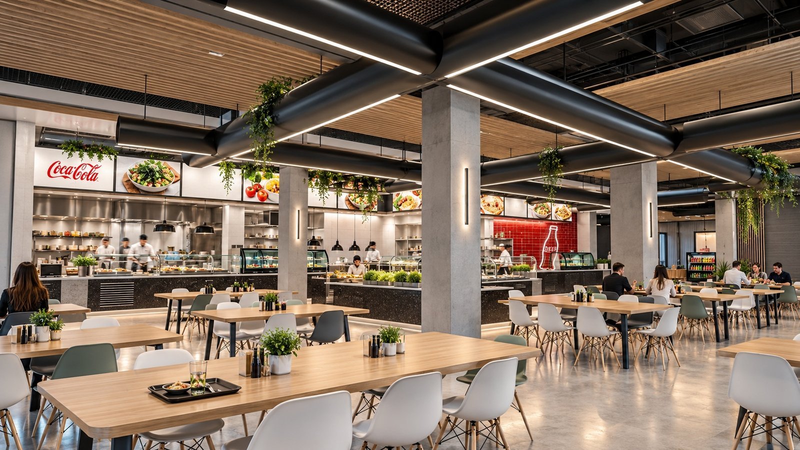 Coca-Cola Workplace Cafeteria — 1